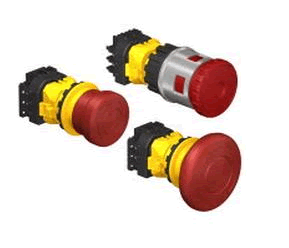 BANNER面板安裝型緊急停止按鈕