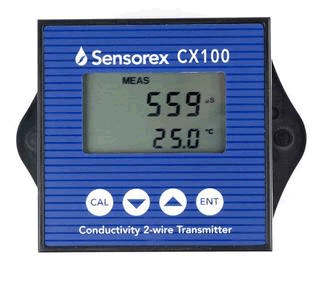 SENSOREX 電導(dǎo)率變送器 CX100