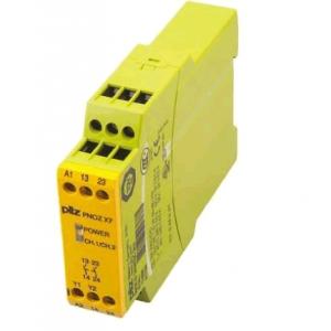 pilz 安全繼電器 PNOZ X7 24VACDC 2n/o