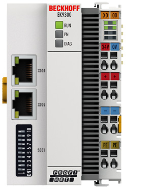 BECKHOFFPROFINET RT總線耦合器 EK9300