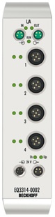 BECKHOFF4通道模擬輸入端子盒 EQ3314-0002
