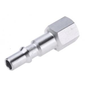 Staubli 不銹鋼氣動(dòng)快速連接接頭 RBE 06.6100，G 1/8母頭，螺紋，Staubli連接器