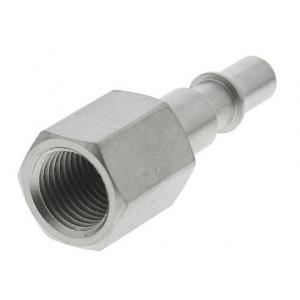 Staubli不銹鋼氣動(dòng)快速連接接頭 RBE 06.6101，G 1/4母頭，螺紋，Staubli連接器