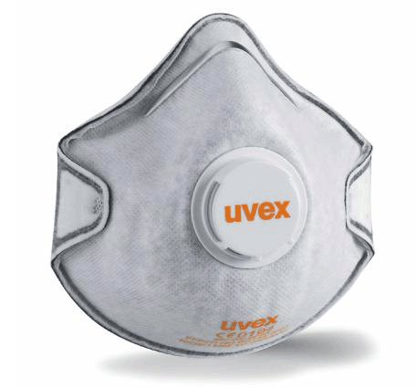 UVEXsilv-Air c 2220 FFP3罩杯式口罩 8732220