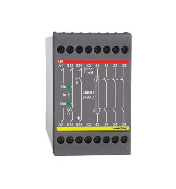 ABB安全繼電器 2TLA010002R0500 JSBR4系列