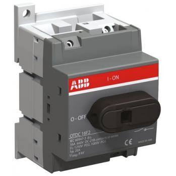 ABB非熔斷隔離開(kāi)關(guān) OTDC16F2 最大電流 16 A, 2極