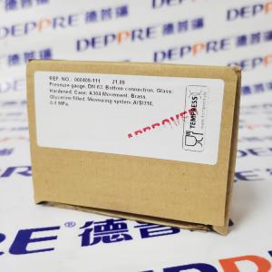 TEMPRESS壓力表 000409-111,DN63,0-1MPa,徑向,1/2NPT