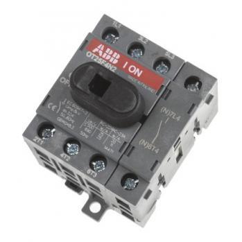 ABB非熔斷隔離開關(guān) 1SCA104886R1001 最大電流 25 A, 4極