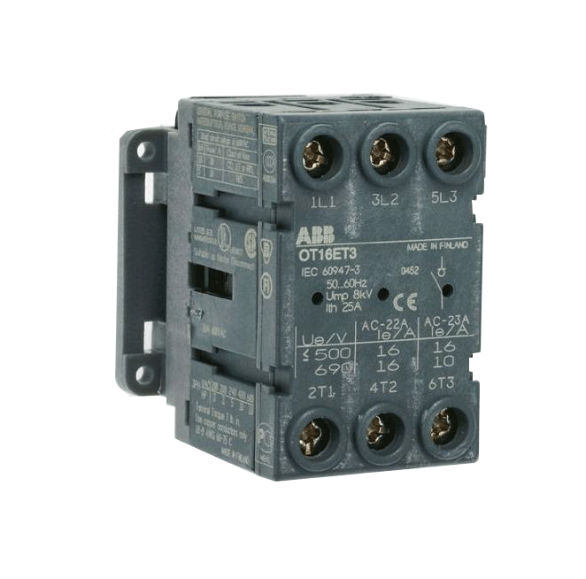 ABB非熔斷隔離開(kāi)關(guān) 1SCA105023R1001 最大電流 100 A, 3極