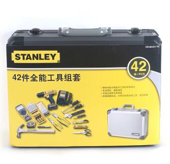 STANLEY42件套全能工具組套 帶電鉆套裝CD-83-011-TC