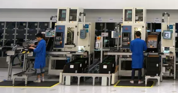 西門子成都工廠內(nèi)景