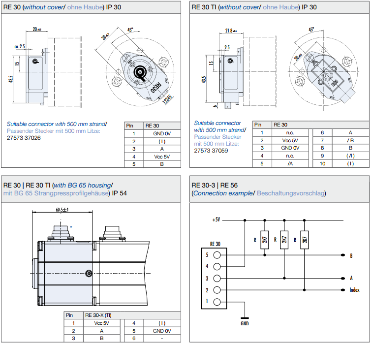 德恩科數(shù)字編碼器RE30-3-500技術(shù)圖